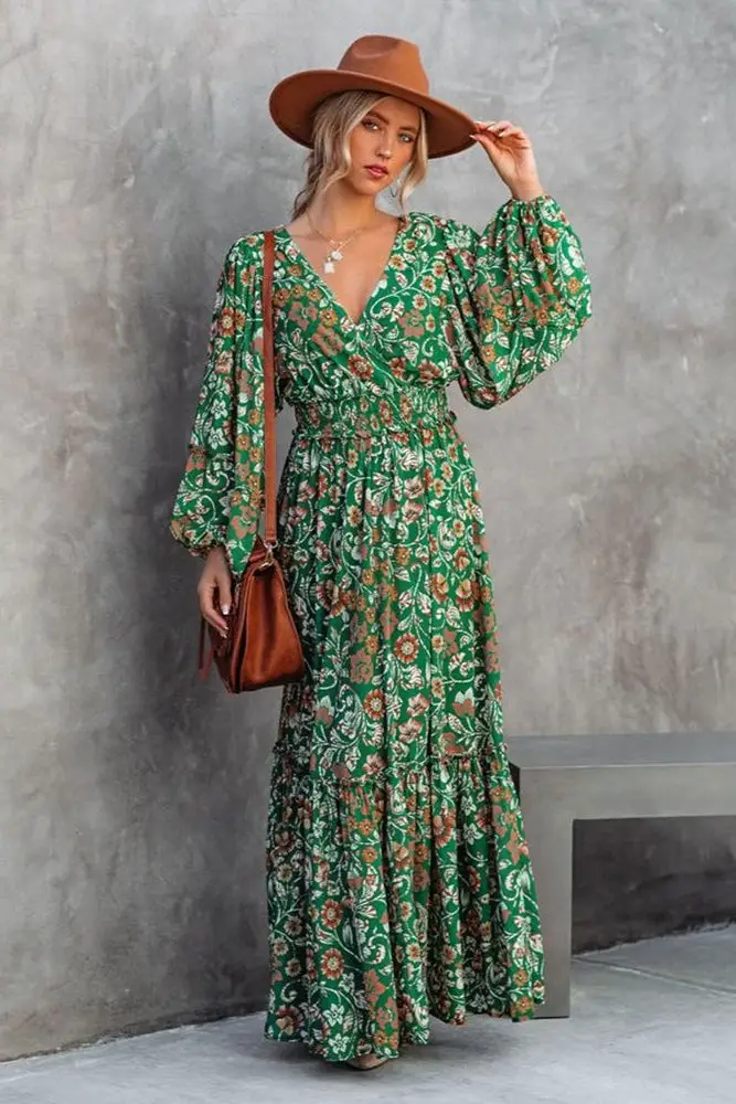 Green Boho Dresses  Bohemian, Country & Vintage Style