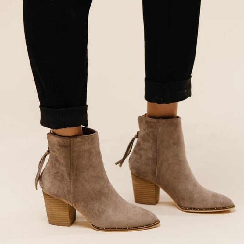 Bohemian discount leather boots