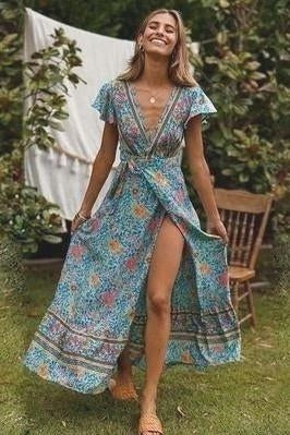 Boho Indian Dress